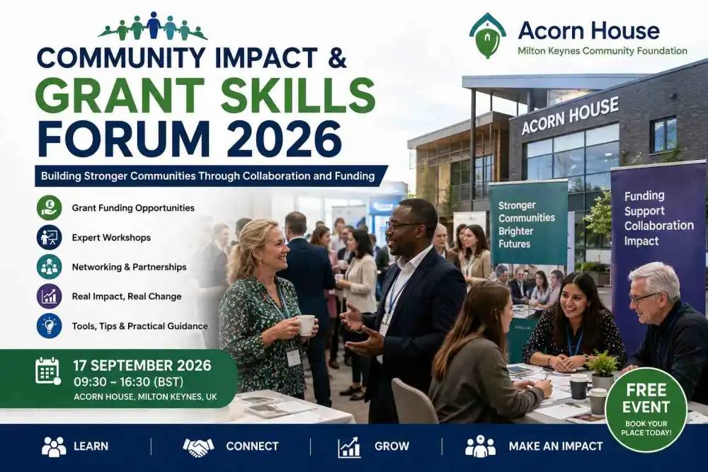 Community Impact & Grant Skills Forum 2026