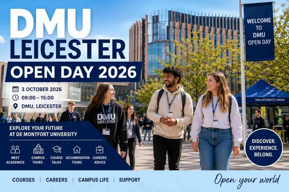 DMU Leicester Open Day 2026