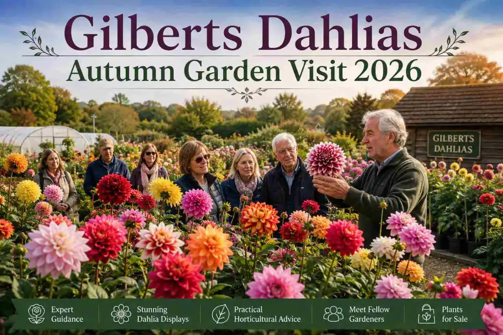 Gilberts Dahlias Autumn Garden Visit