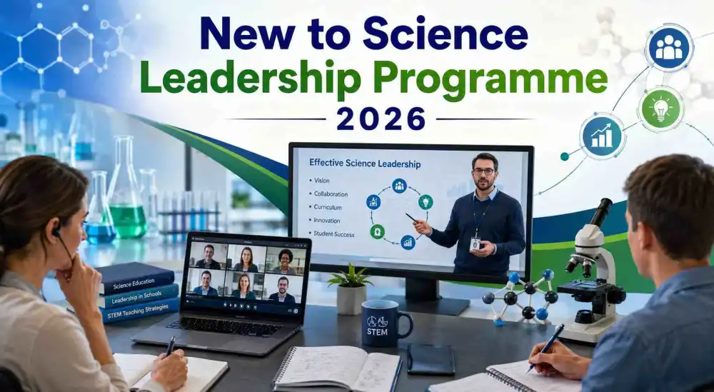 New to Science Leadership Programme