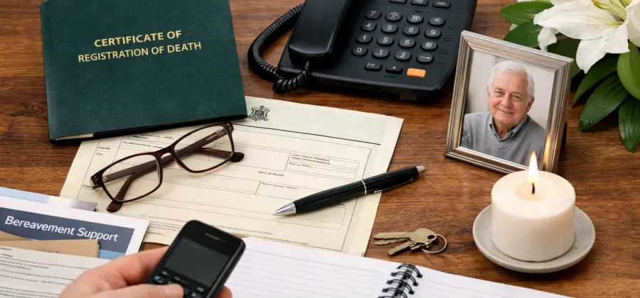 Register a Death Step-by-Step Helpline UK & Free Support