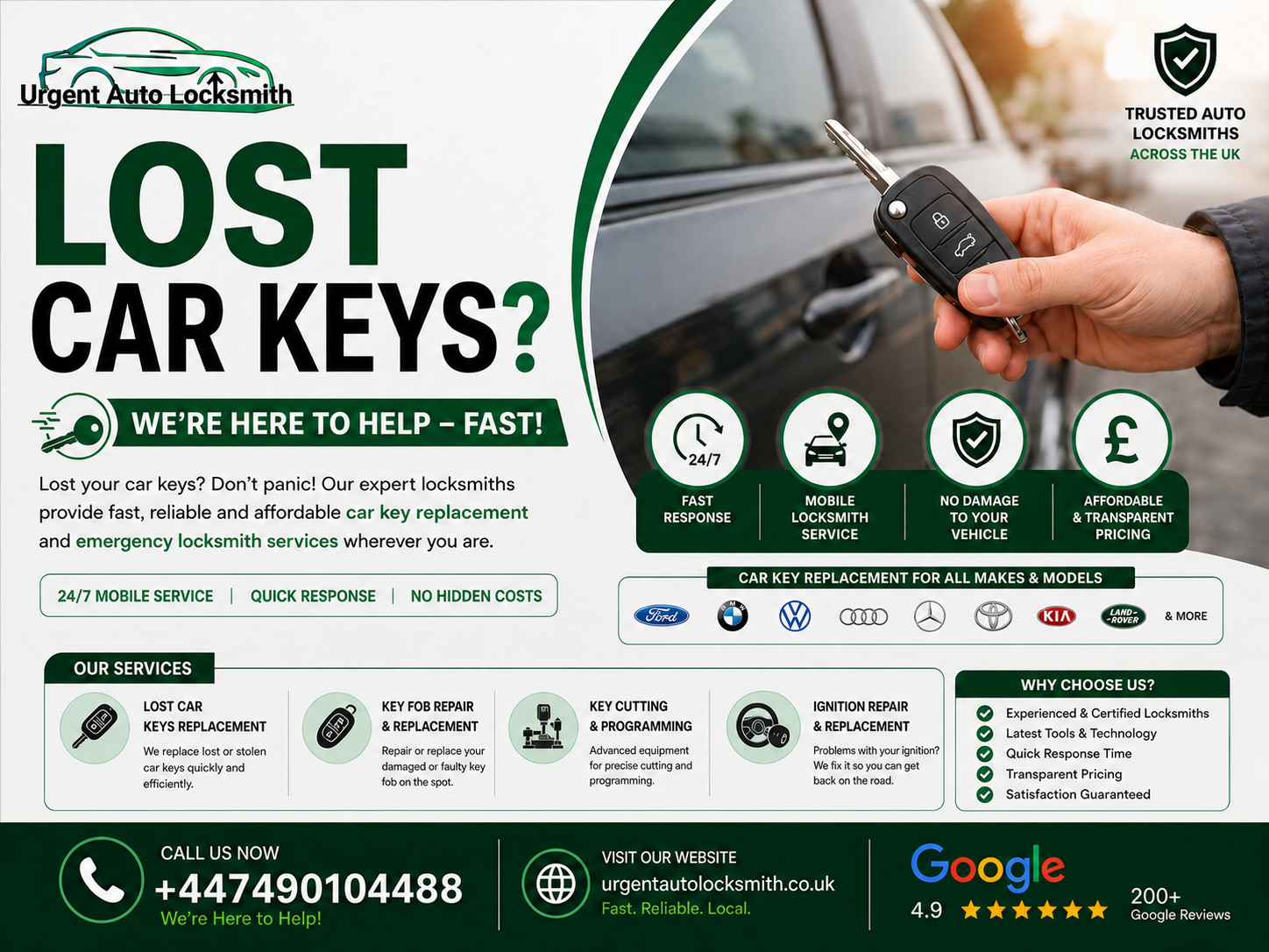 Urgent Auto Locksmith
