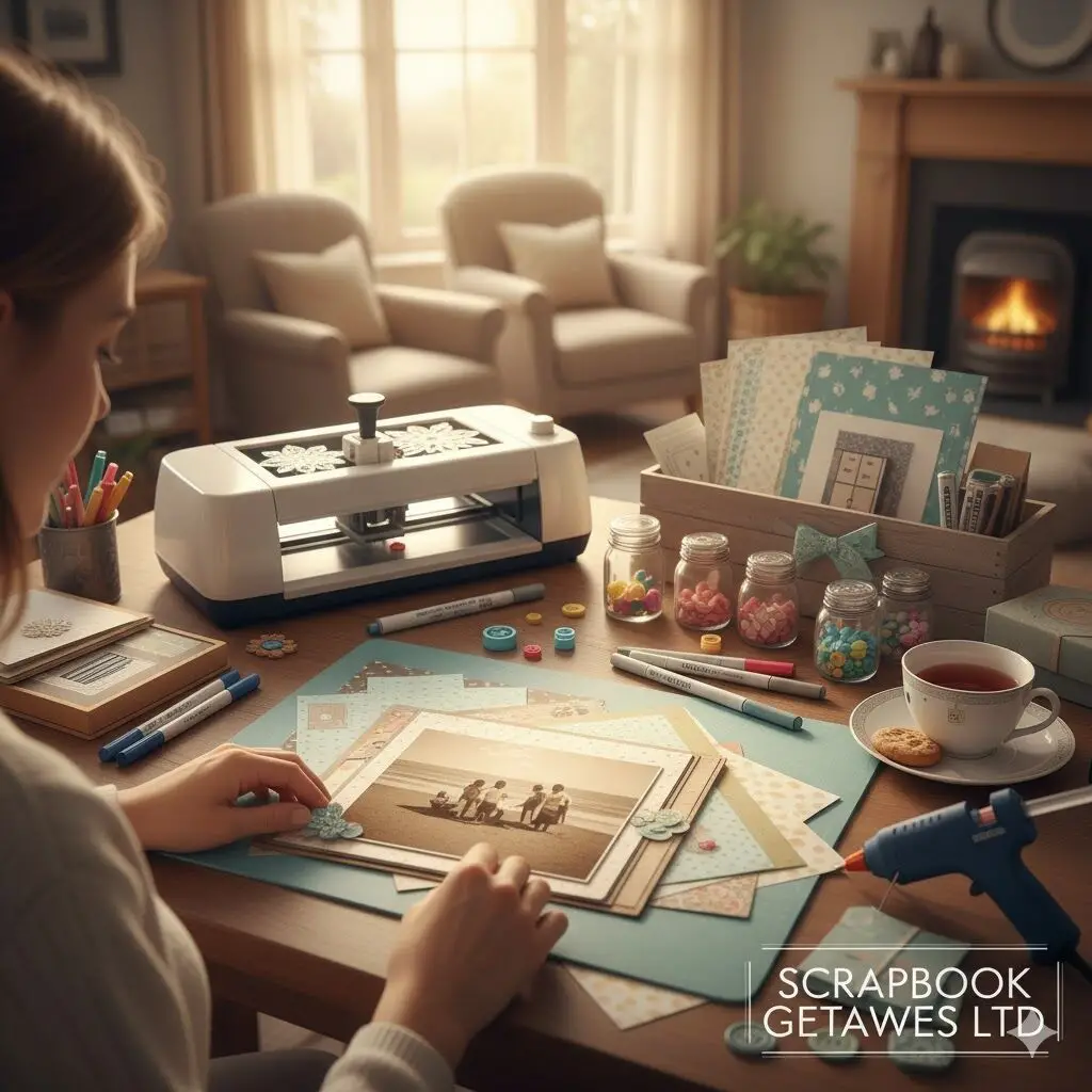 Scrapbook Getaways: All-Inclusive Crafting Retreats in the UK