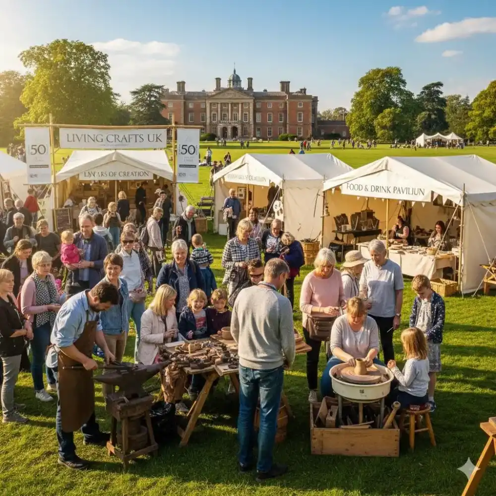 Living Crafts UK: 50 Years of British Craft Excellence