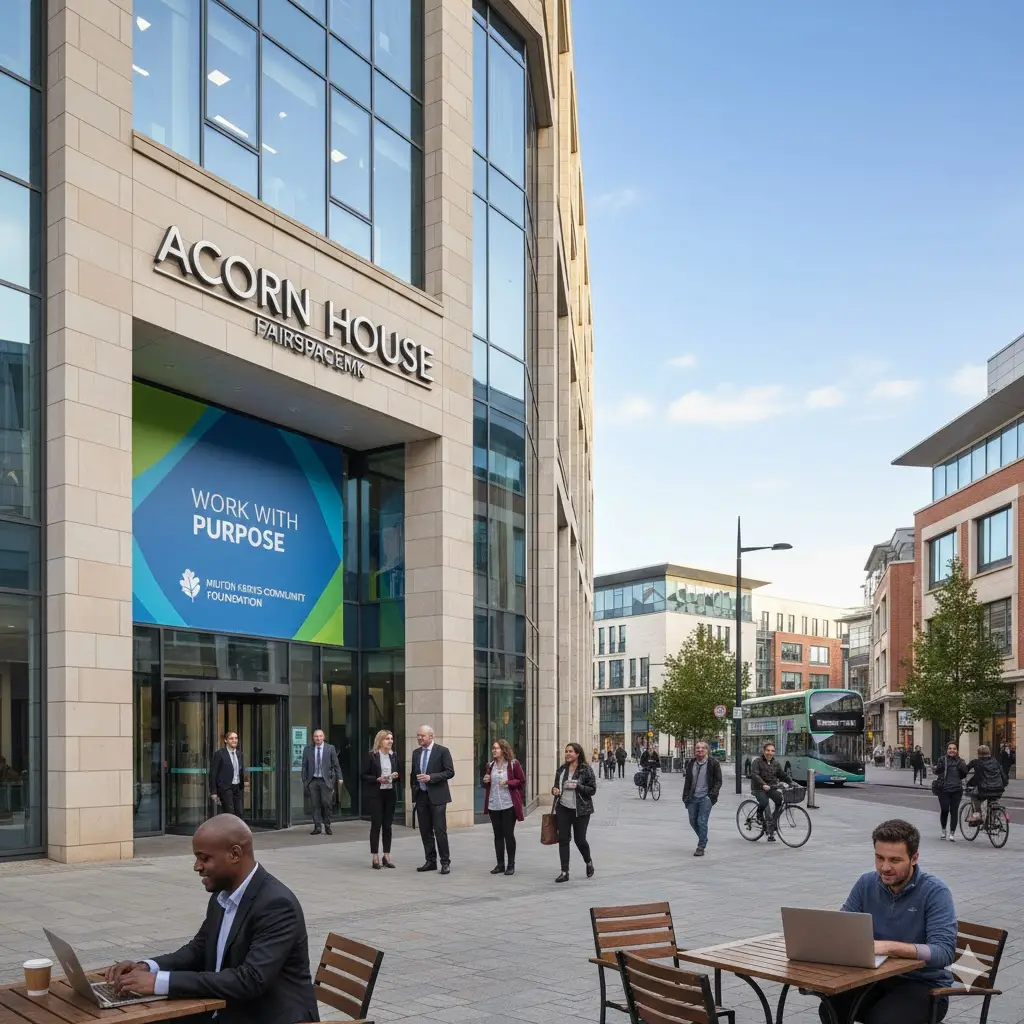 Acorn House : Purpose-Led Workspace in Milton Keynes