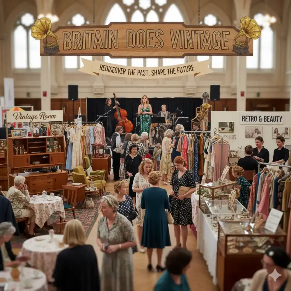Britain Does Vintage: Guide to Retro & Sustainable Style UK