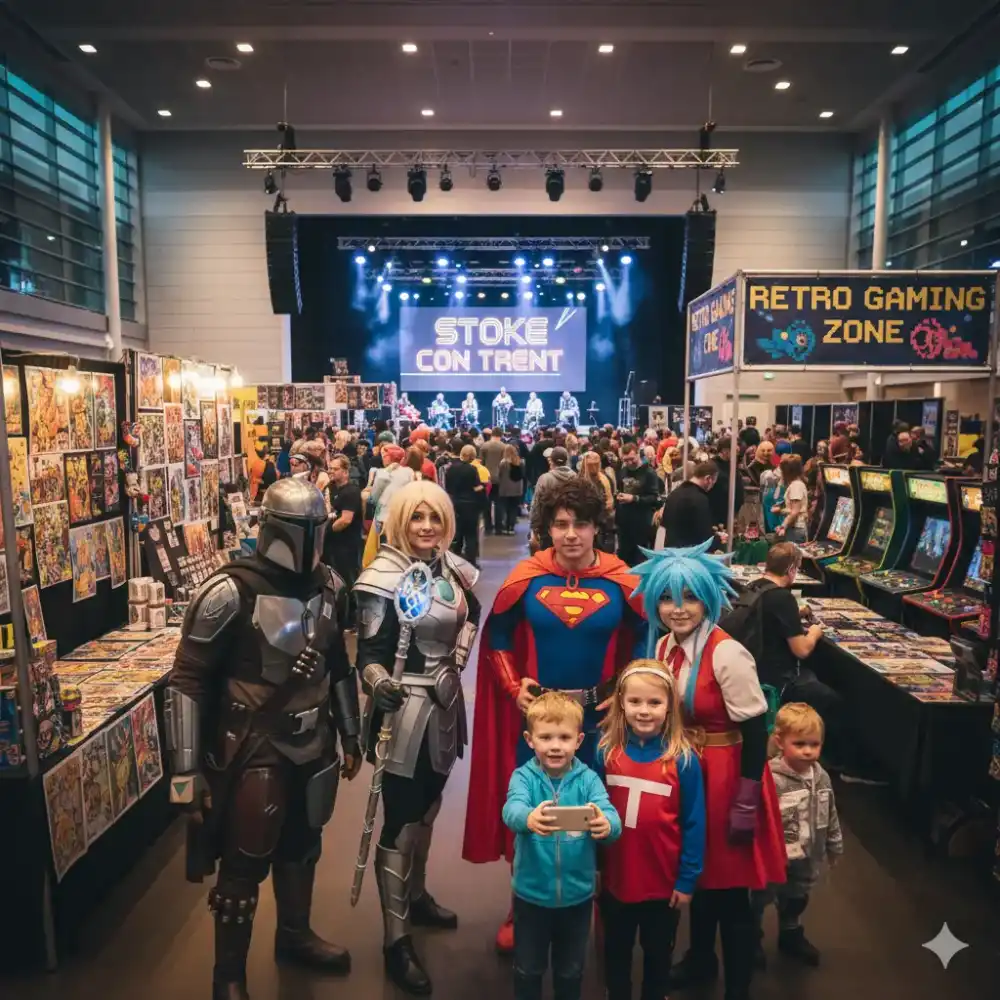 Stoke CON Trent UK Premier Pop Culture Event