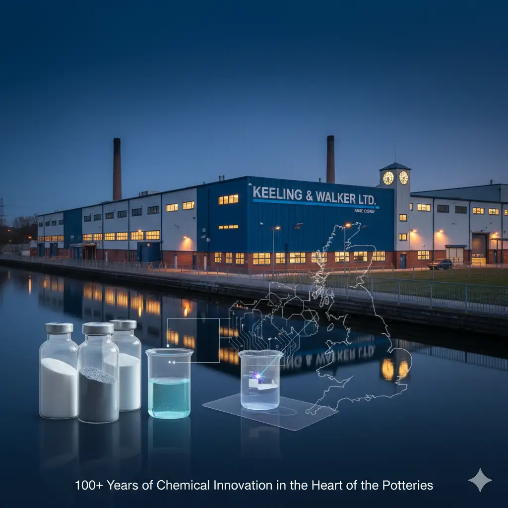 Keeling and Walker Ltd Tin Oxide Materials Global Leader