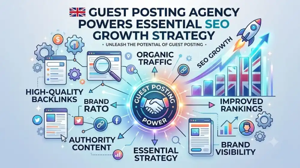 UK Guest Posting Agency Powers Essential SEO Growth Strategy