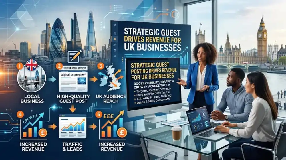 Strategic Guest Posting Drives Revenue for UK Businesses