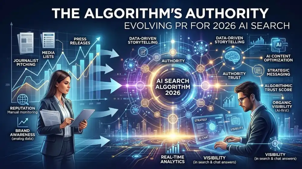 The Algorithm's Authority: Evolving PR for 2026 AI Search