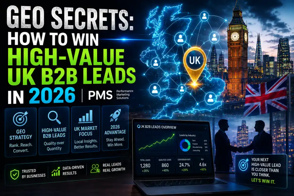 GEO Secrets: How to Win High-Value UK B2B Leads in 2026 | PMS