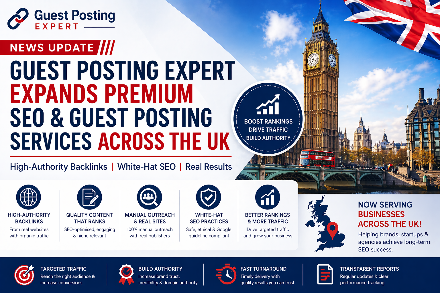 Expansion Of Guest Posting Expert's SEO and Guest Posting Services Across UK