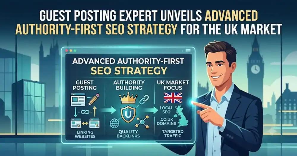 Guest Posting Expert Unveils Advanced Authority-First SEO Strategy for the UK Market