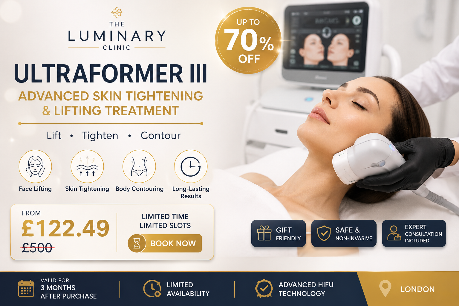 Price Drop! Ultraformer III Advanced Skin Tightening and Lifting