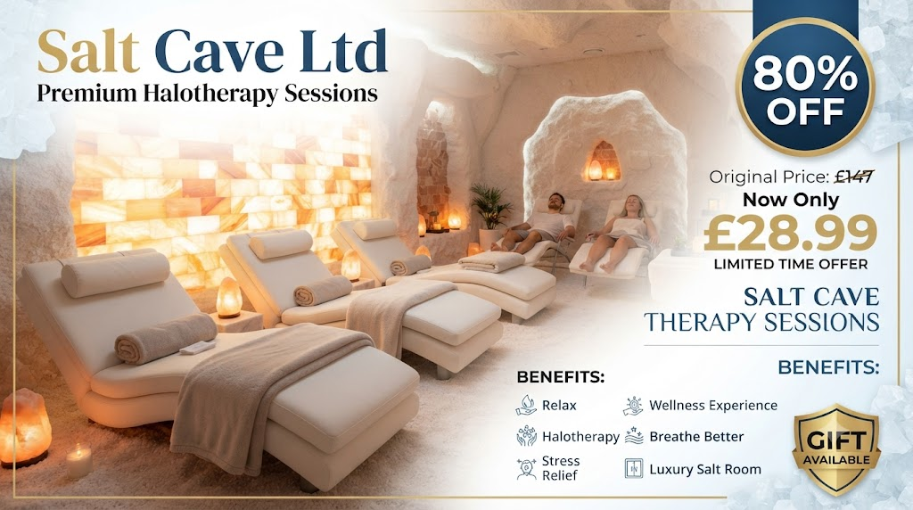 Up to 80% Off Salt Cave Therapy Sessions at Salt Cave Ltd