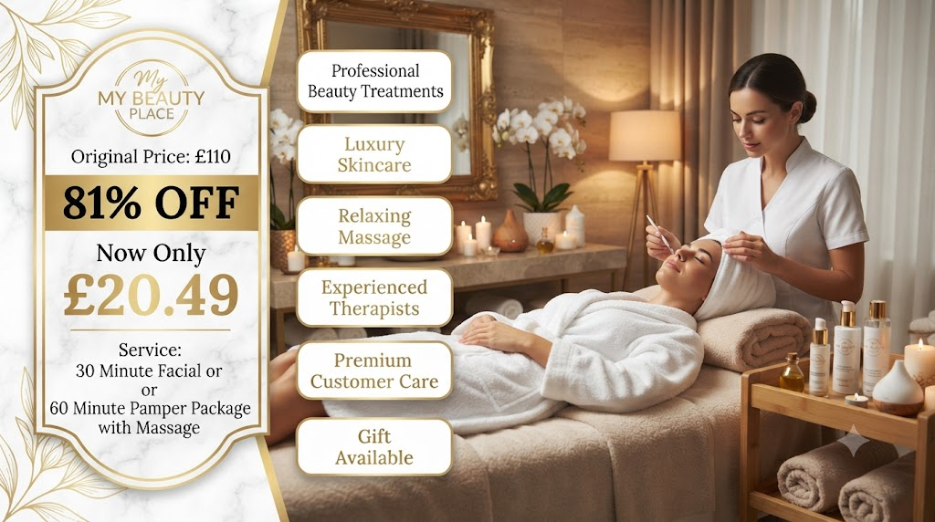 Up to 81% Off Facial or 60 Minute Pamper Package at My Beauty Place