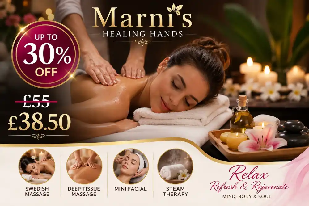 Up to 30% Off Swedish and Deep Tissue Massage at Marni's Healing Hands