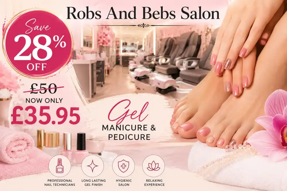 Refresh Your Look with Gel Manicure and Pedicure – Up to 28% Off