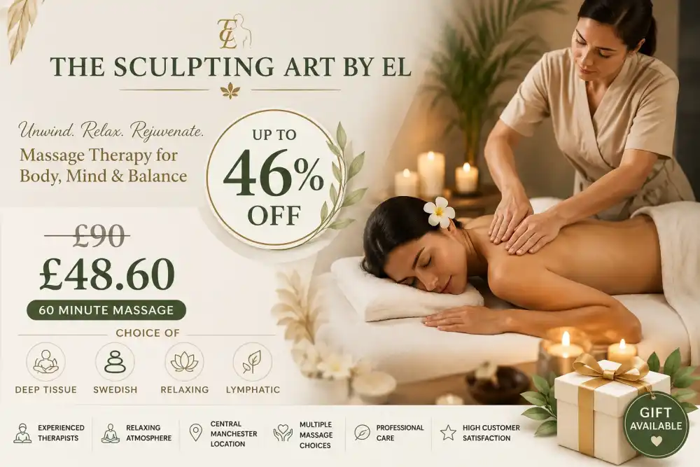 Up to 46% Off Deep Tissue, Swedish, Relaxing & Lymphatic Massage
