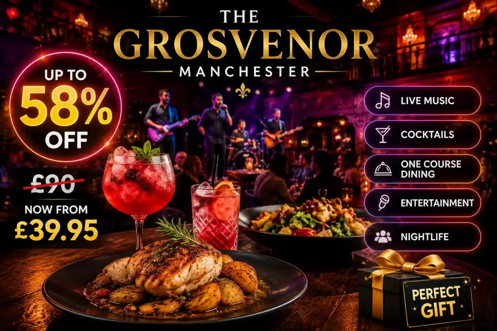 Live Music Dining Experience for 2 3 or 4 Up to 58 Percent Off