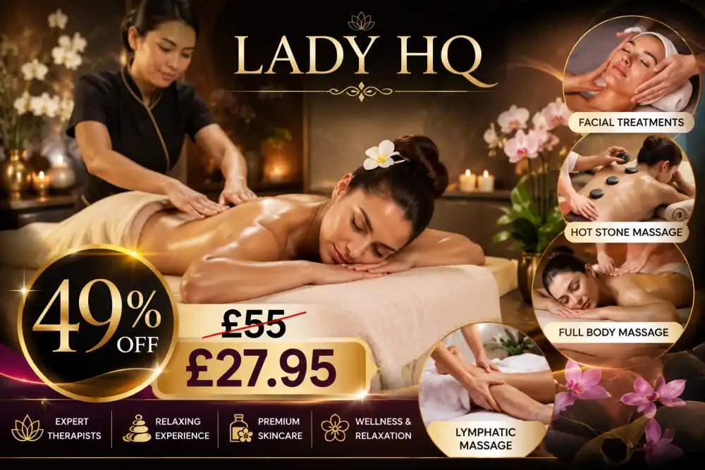Up to 49% Off Full Body Massage and Facial Treatments at Lady HQ