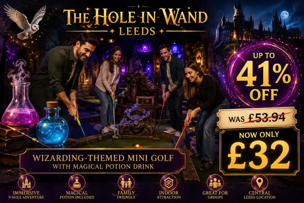 Up to 41% Off Wizarding-Themed Mini Golf with Magical Potion Drink