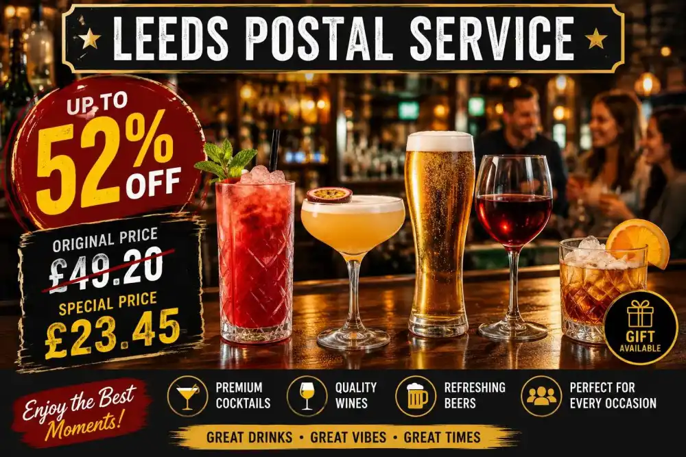 50% Off One Hour of Pool Darts and Beer for 2 or 4 People at Leeds Postal Service