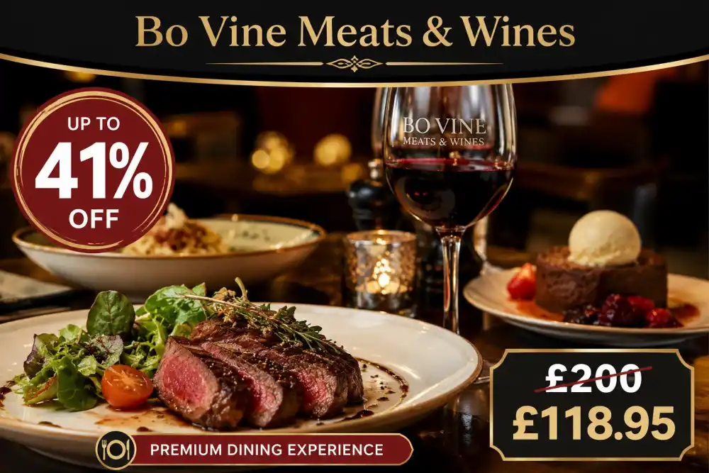 2 or 3 Course Meal with Prosecco Wine or Beer at Bo Vine Meats and Wines Up to 41 Percent Off