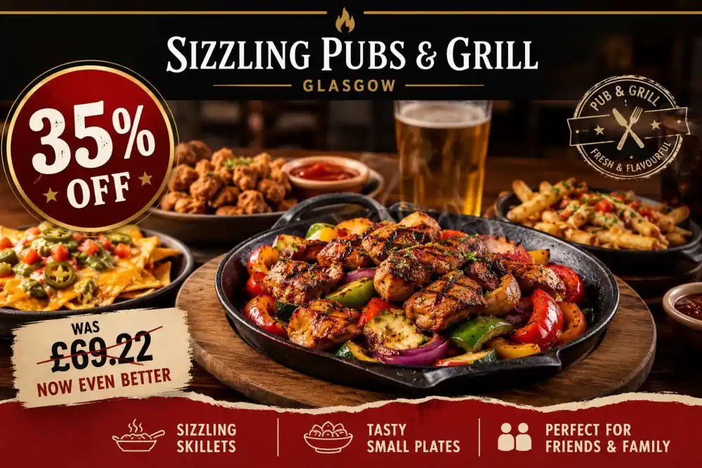 Sizzling Skillets and Small Plates Dining Deal Up to 35 Percent Off