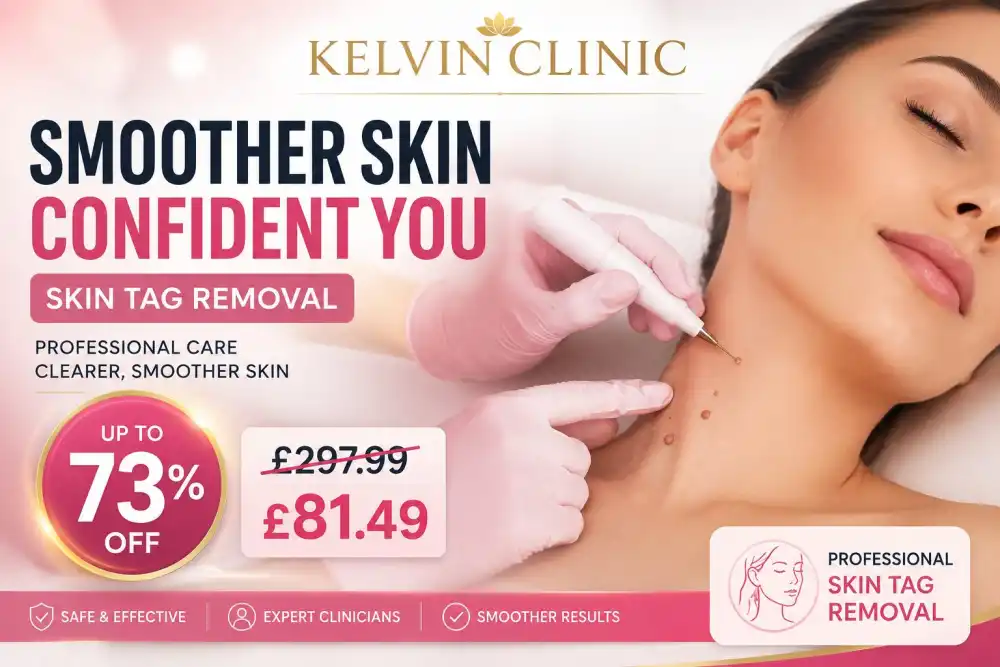 Up to 73% Off Skin Tag Removal for Small Areas – One or Three Sessions