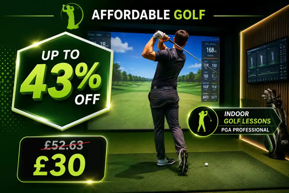 Up to 43% Off Indoor Golf Lessons with PGA Professional