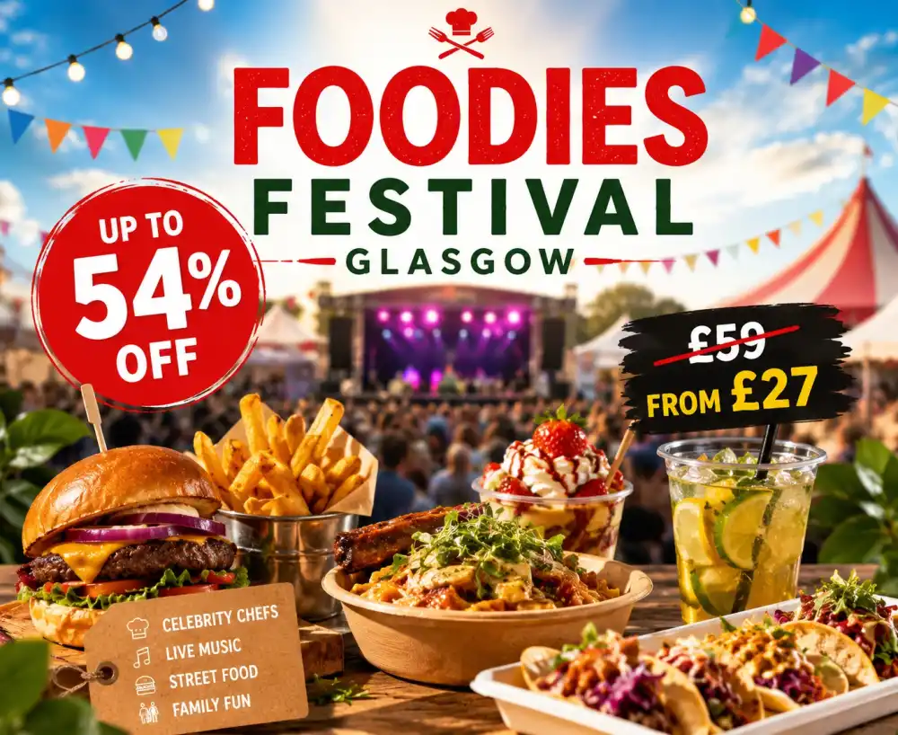 Up to 54% Off Foodies Festival 2026 Tickets Across 9 UK Locations