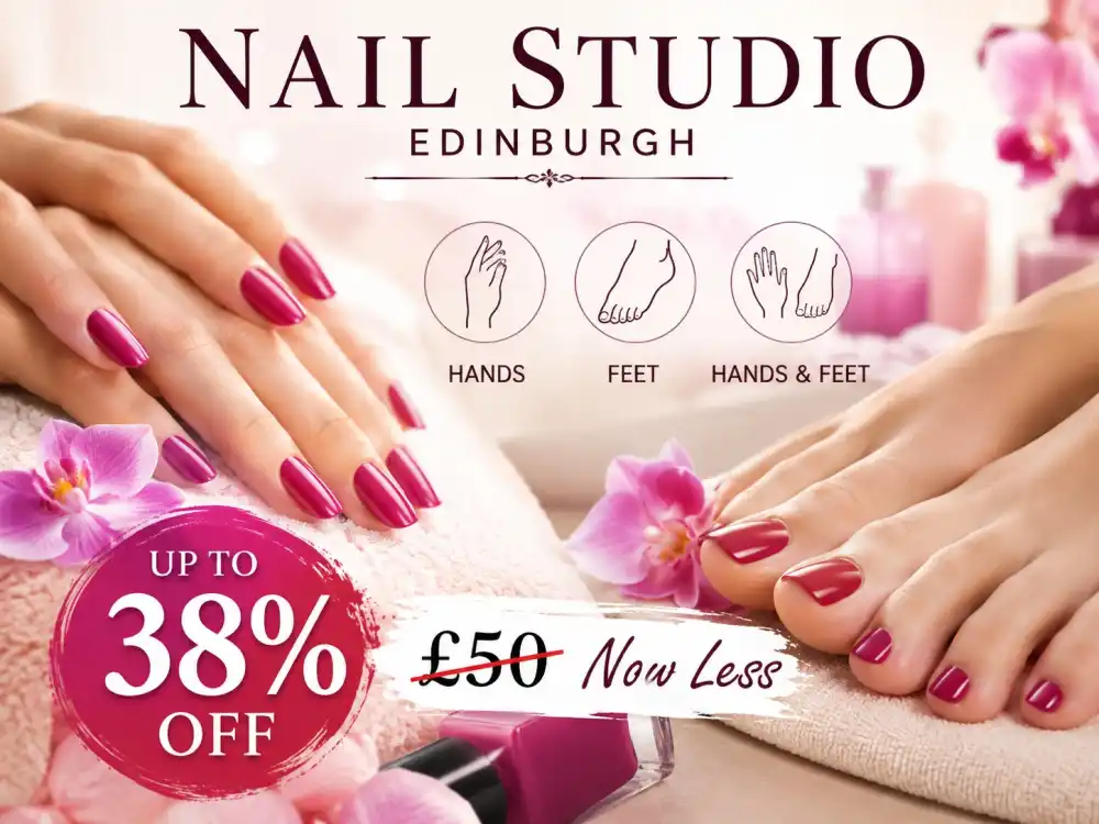 Durable Gel Polish Applications for Hands and Feet with Precise Shaping and Buffing Up to 38 Percent Off