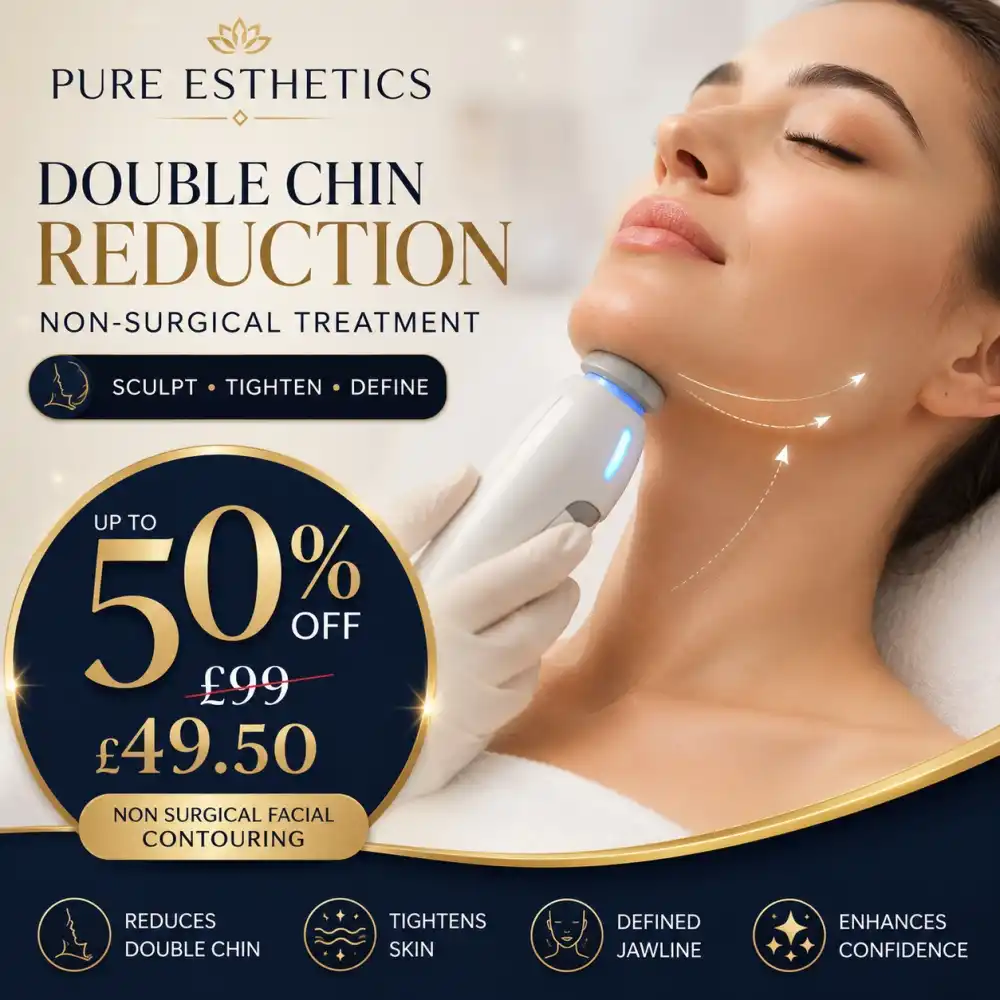 Up to 50% Off Non Surgical Double Chin Reduction Treatment