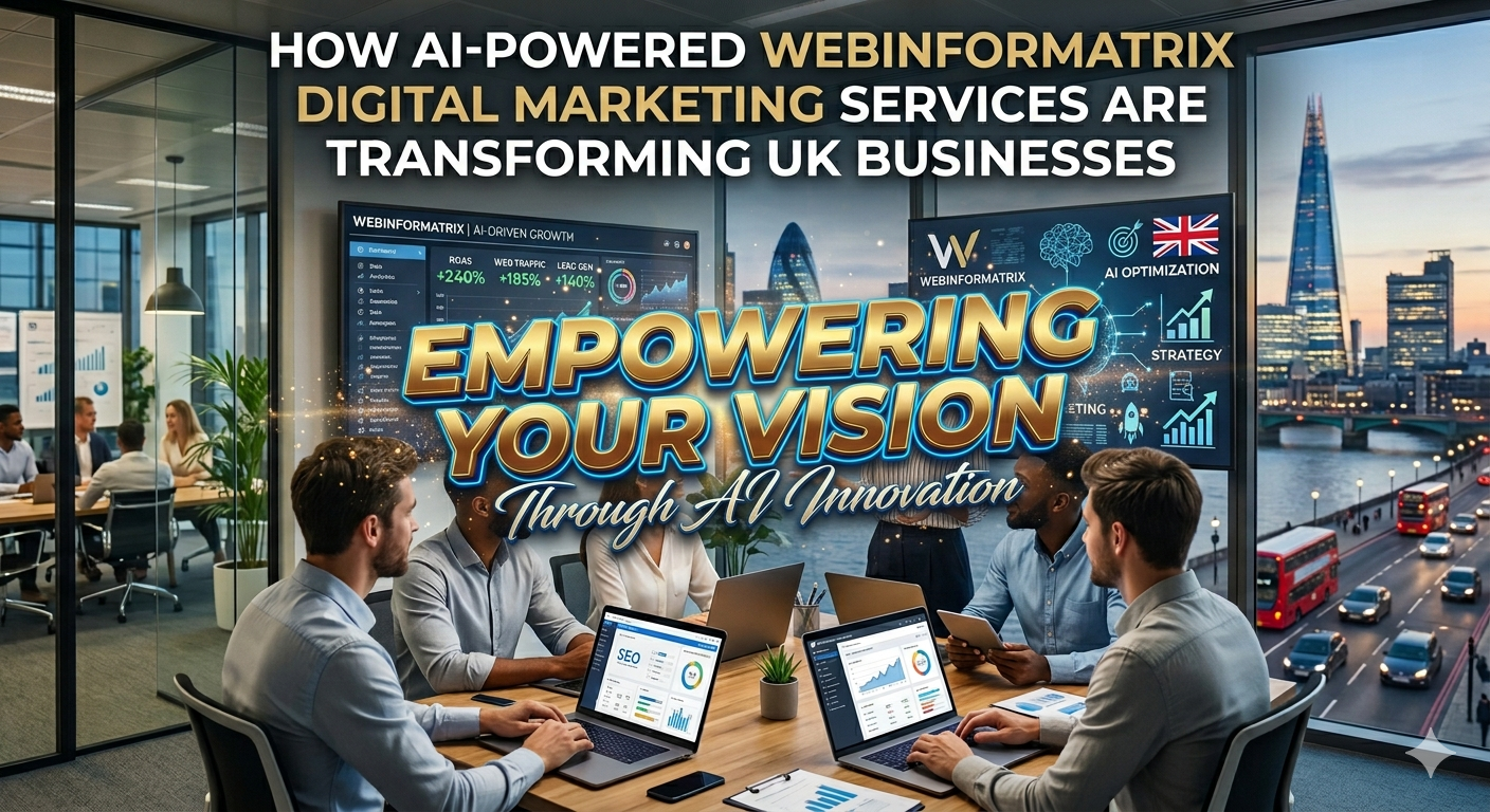 How AI-Powered Webinfomatrix Digital Marketing Services Are Transforming UK Businesses